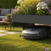osoltus Mähroboter-Garage mit Pflanzdach Anthrazit L 70cm x Produktbild-Vorschau 9