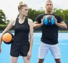 Gorilla Sports Medicinbal, oranžový/černý, 3 kg Náhled obrázku produktu 3