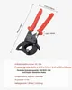 Cortacables con trinquete VEVOR, cuchillas de acero para Vista previa de la imagen del producto 7