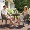 di volio Gartenstühle NEMI - Polyrattan 2er Set, Rattan Produktbild-Vorschau 9