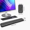Tastatur Handballenauflage Set Memory Foam, Mauspad Produktbild-Vorschau 2