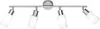 Deckenstrahler 4 flammig Silber Opal Glasschirme weiß, 60cm Produktbild-Vorschau 3