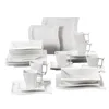 Porcelánová súprava riadu, minimalistický dizajn, vhodná do Náhľad obrázku produktu 1