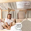Hausbett Himmel Gold aus Musselin - 2er-Set für Kinderbett Produktbild-Vorschau 2