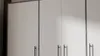Kleiderschrank Drehtürenschrank weiß - Betonoptik 206 cm 4 Produktbild-Vorschau 6