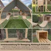Taugrund Katzengehege Outdoor Groß XXL Katzenauslauf Produktbild-Vorschau 4