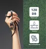 Zestaw 2 gwizdków ze stali nierdzewnej z paskiem – gwizdek Podgląd zdjęcia produktu 2