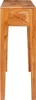Konsolentisch Braun 110 x 30 x 80 cm Massivholz Akazie Produktbild-Vorschau 4