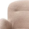 BELIANI Bürostuhl Beige Stoffbezug Bouclé mit Armlehnen Produktbild-Vorschau 6