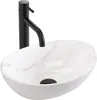 Rea Aufsatzwaschbecken Sofia Mini Cloudy Oval Grey Produktbild-Vorschau 1