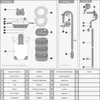 SunSun HW-404B Aquarium Außenfilter 2000 L/h 4 Stufen mit 9 Produktbild-Vorschau 8