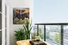 MuchoWow® 50x50 cm Outdoor-Poster Gartendeko Sichtschutz Produktbild-Vorschau 2