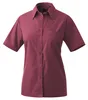 Damen Bluse halbarm bordeaux, Gr. 42  : 42 : bordeaux : 60% Produktbild-Vorschau 2