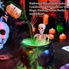 Gruwelijke Halloween-keteldecoratie voor buiten. Productafbeelding-voorbeeld 7