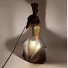 dekorative Tischlampe goldener Pfau im Frack H. 58cm Produktbild-Vorschau 6