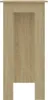 vidaXL Barový stůl s policí Dub Sonoma 102x50x103,5 cm Náhled obrázku produktu 4