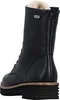 A black boot on a white background. Náhled obrázku produktu