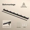 doporro Wandgarderobe aus Aluminium mit verschiebbaren Produktbild-Vorschau 4