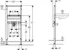 Geberit Duofix Waschtisch Element 1120 mm Produktbild-Vorschau 8