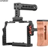 Andoer Camera Video Cage + Top Handle + Side Wooden Grip Podgląd zdjęcia produktu 9