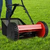 Vřetenová sekačka COSTWAY, ruční sekačka na trávu se Náhled obrázku produktu 2