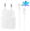 25W USB-C Schnellladeadapter mit 2M USB-C Ladekabel Mini Produktbild-Vorschau 1