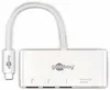 USB-C™ Multiport-Adapter auf 3x USB-A, Cardreader erweitert Produktbild-Vorschau 1