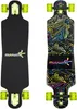 muuwmi Longboard Compact Neon, LED- Leuchtrollen, ABEC 7, Produktbild-Vorschau 1