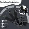 Gaming-Stuhl schwarz Samt ergonomisch, Produktbild-Vorschau 3