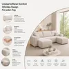 VENASI LUNA U-FORM Ecksofa mit Schlaffunktion und Produktbild-Vorschau 2