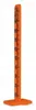 An orange ruler with markings from 10 to 100, standing upright on a white base. Náhľad obrázku produktu