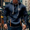 ASKSA Herren Hoodie Basic Jogging Sport Hoodie Kordelzug Produktbild-Vorschau 2