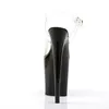 FLAMINGO-808 Damen Sandale von Pleaser, Transparent Schwarz Produktbild-Vorschau 4
