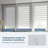 WOLTU Doppelrollo Klemmfix ohne Bohren, Vormontiertes Duo Produktbild-Vorschau 5