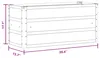 vidaXL květináč zelený 100 x 40 x 45 cm ocelový Náhled obrázku produktu 5