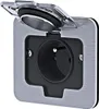 Solight eingebaute Bodensteckdose, IP55, rechteckige Produktbild-Vorschau 2