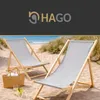 2er Set Liegestuhl Doppelpack Strandliege Liege Stuhl Produktbild-Vorschau 6