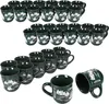 36x gobelets à vin chaud 0,2L vert paysage de Noël Voir les images du produit 2