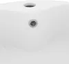 vidaXL umyvadlo s přepadem Matt White 36x13 cm Keramika Náhled obrázku produktu 5