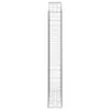 vidaXL Gabione mit Hochbogen 150x30x200/220 cm Verzinktes Produktbild-Vorschau 4
