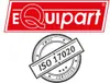 A red logo with the text 'Equipart' above a circular stamp that says 'ISO 17020 CERTIFIED'. Voir les images du produit