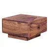 WOHNLING Design Nachttisch MUMBAI Massiv-Holz Sheesham Produktbild-Vorschau 3