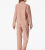 Schiesser dames pyjama, lange model, maat 40, terracotta Productafbeelding-voorbeeld 9
