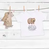 Mr. & Mrs. Panda Babyshirt Wombat 6. - 12. Monat - Weiß - Produktbild-Vorschau 2
