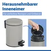 WENKO Tret Müll Eimer 3 L Abfall Papier Korb Trenner Produktbild-Vorschau 4