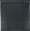 Holz Jalousie 50 mm - Anthrazit - 40 cm x 250 cm - Fenster Produktbild-Vorschau 7