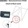 Métronome Seiko STH-200 avec fonction accordeur avec tissu Voir les images du produit 5