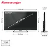 Sharp 55HR7765E QLED Fernseher 55 Zoll Google Smart TV HDR Produktbild-Vorschau 3