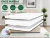 Ergonomische koudschuimmatras met 7 zones | 140 x 200 cm | Productafbeelding-voorbeeld 4
