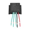 A black waterproof wind generator controller with wires attached. Podgląd zdjęcia produktu